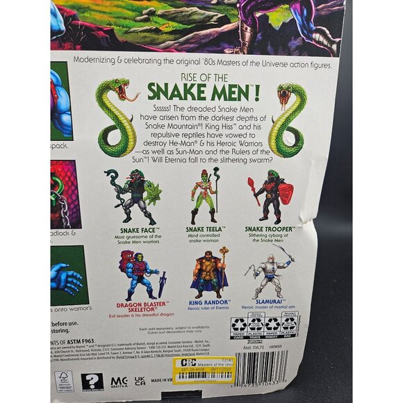 Masters Of The Universe Dragon Blaster Skeletor Retro Play Deluxe Figure Set - Picture 6 of 6